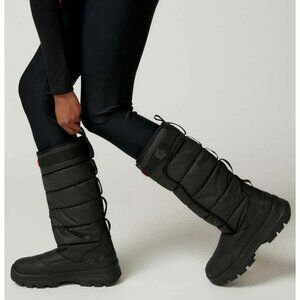 Hunter Intrepid Tall Insulated Snow Boots in Black